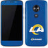 NFL Los Angeles Rams Distressed Moto E5 Play Skin